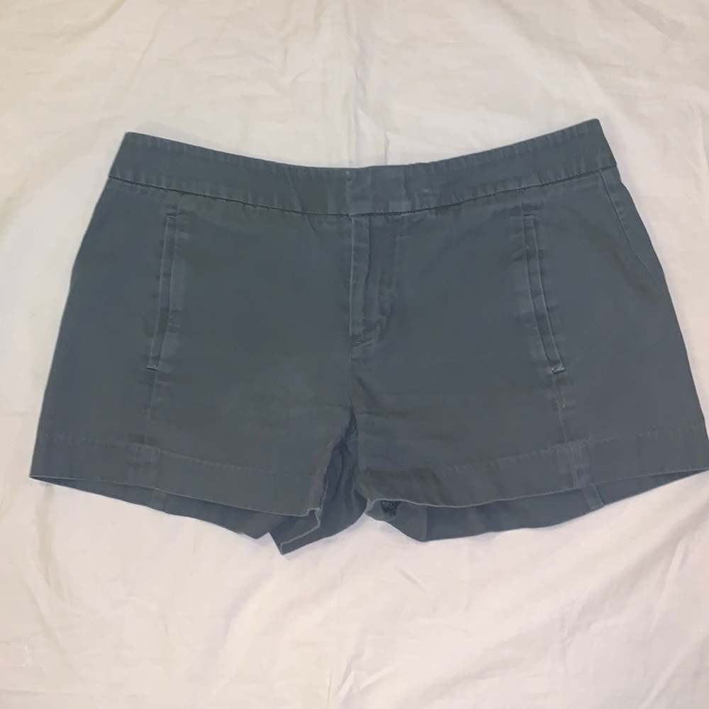 GAP Gray flat front shorts